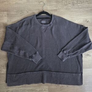 AE Big Hug Waffle Sweatshirt | S